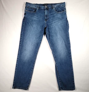 Lucky Brand 412 Jeans Mens 38x30 Blue Athletic Slim Fit Stretch Denim Pants - Picture 1 of 22