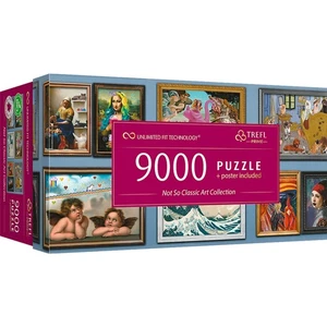Trefl Prime 9000 Teile Puzzle - Not So Classic Art Collection - Bild 1 von 4