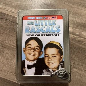 THE LITTLE RASCALS Rare Classic Collection 3 DVD Set In Color w/Collector's Tin - Picture 1 of 11