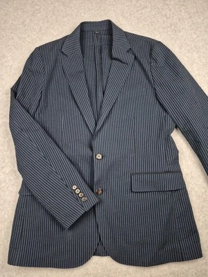 J Crew Blazer Ludlow 40 R Blue Seersucker Slim Fit - Image 1 of 4