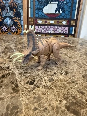 Jurassic Park World Dinosaur Escape PENTACERATOPS 14" Mega Destructor Figura Juguete Foto 1 de 4