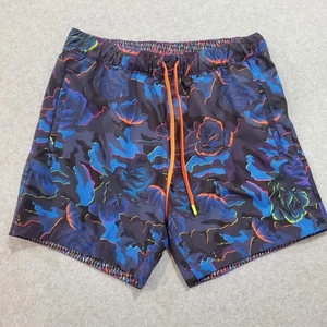 Mens 36 Robert Graham swim trunks shorts floral multicolor AOP Liner Drawstring - Picture 1 of 10