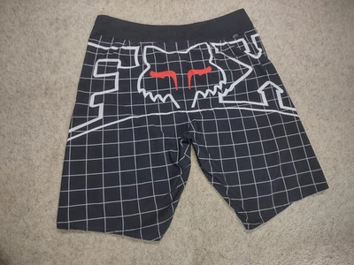 Fox Racing 男式 Celz Boardshorts 风格 #29088 32 码拉链后袋 — 第 1/4 张图片