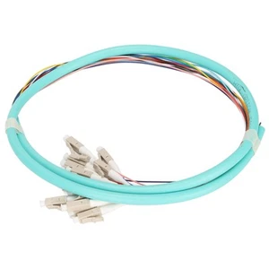 Fiber Optic Cable 12 Strands Ceramic Ferrule Low Insertion Loss Single Mode O FY - Afbeelding 1 van 22
