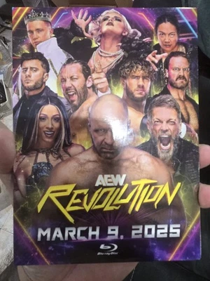 All Elite Pro Wrestling AEW Revolution 2025 Blu-ray Brand NEW , MARCH 9TH 2025 Foto 1 de 2