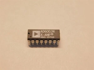 Analog Devices AD600JN Dual, Low Noise Wideband Variable Gain Op Amp IC 16-PDIP - Picture 1 of 1