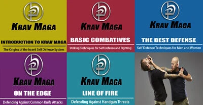 Krav Maga Israel Combat Self Defense Techniques Combat Training 5 DVD Disc Set - Image 1 of 4