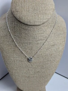 Original Pandora Halskette mit Anhänger, Gänseblümchen Blume, #398964C01-45 - Bild 1 von 5