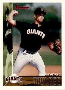 1995 Bowman #14 Andy Taulbee San Francisco Giants Rookie