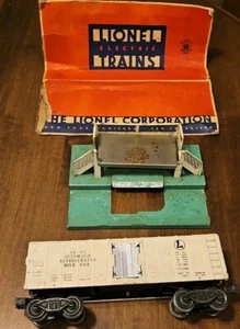 Coche de leche refrigerador automático vintage Lionel de posguerra 3462, aterrizaje y OB ~T8272 - Imagen 1 de 23