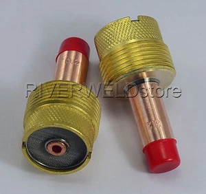 995795 3.2mm LG.Dia Gas Lens Collet Body Fit TIG Torch SR PTA DB WP 17 18 26,2PK - Picture 1 of 2