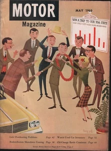 Motor Magazine May 1960 Oil Change Battle 100218ame - Bild 1 von 1
