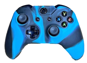 Funda Silicona Para Controlador XBOX ONE Recubrimiento Estuche Aqua/Negro - Imagen 1 de 2
