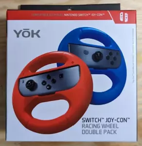 Yok Racing Wheel 2 Pack para Nintendo Switch (GameStop) - Nintendo Switch *NUEVO* - Imagen 1 de 1