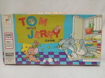 Tom And Jerry Game 1977 By Milton Bradley - Image 1 of 3