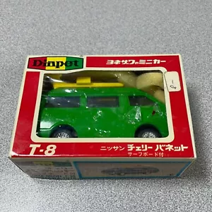 Yonezawa Toys Diapet T-4 Nissan Van #122-01585 w/ Box and Surfboards Green 1/35 - Picture 1 of 23
