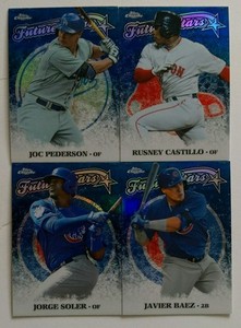 2015 TOPPS CHROME FUTURE STARS INSERT- COMPLETE YOUR SET.