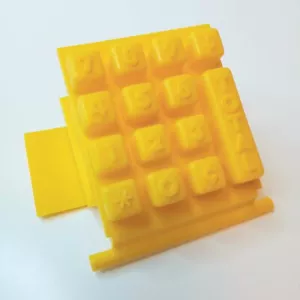 Fisher Price NUMBER KEYPAD Part for Magic Scan Checkout Counter Cash Register - Picture 1 of 2
