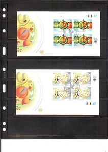 2014 ANNO di FAMILY FARMING FDC's (MIB's/4) - Scott# 1093-1094 - Mint (495A) - Foto 1 di 1