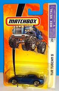 Matchbox 2006 MBX Metal #23 TVR Tuscan S Mtflk Blue - Picture 1 of 2