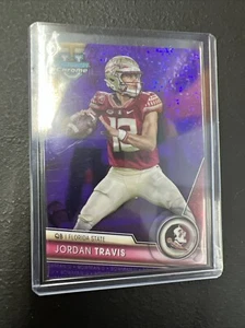 2023 Bowman U Chrome Jordan Travis Viola Mini-Diamante Rifrattore #262/399 - Foto 1 di 2