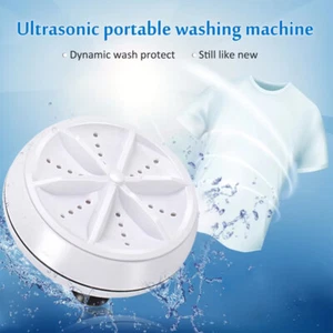 Ultrasonic Mini Turbine Washer Washing Machine USB Portable Fruit Cleanser - Picture 1 of 12