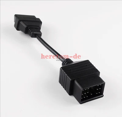 17 Pin OBD1 to 16 Pin OBD2 Car Diagnostic Adapter Connector Cable for Toyota - Image 1 of 4