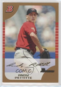 2005 Bowman Gold Andy Pettitte #7
