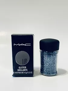 MAC Glitter Brillants TEAL HOLOGRAM Loose Eye Shadow 0.15 oz New in Box - Picture 1 of 2