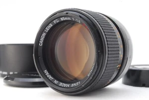 *MINT / Caps Hood* Canon Lens FD 85mm f1.8 S.S.C MF Portrait Lens From Japan - Picture 1 of 8
