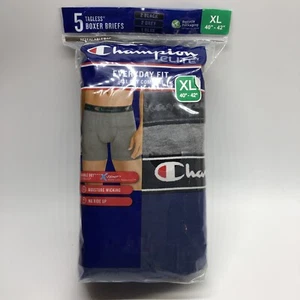 Champion Elite Men's Boxer Briefs 5 pack Everyday Fit Size XL 40”-42” - Picture 1 of 2