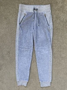 Athleta Girl Size XS/6 Gray Soft Jogger Sweatpants Zip Pockets - Picture 1 of 6