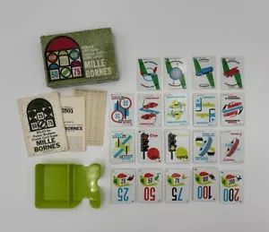 Mille Bornes Parker Brothers gioco di carte francese 1962 - pezzi di ricambio - Foto 1 di 28