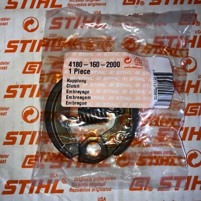Embrague Stihl 4180 160 2000 FS90r fc90 fc91 fc110 fc111 fs94 fs94r km94r OEM Foto 1 de 3