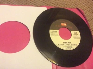 Blacker & Macka Diamond - Bun Him, 7" Vinyl 45rpm Reggae Dancehall - Picture 1 of 2