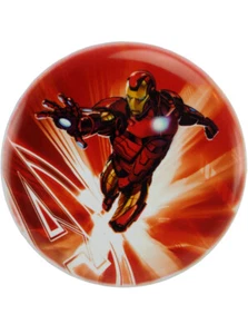Marvel DyeMax Disc Golf Westside Discs Iron Man Fuzion Shield 173g Red Flare - Picture 1 of 2