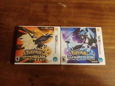 Pokemon Ultra Luna y Ultra Sol - Estuches e Insertos - SIN JUEGO - Edición Mundial Foto 1 de 4