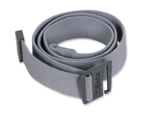 CINTURA IN TESSUTO ELASTICO GRIGIO CON FIBBIA METALLICA - 7984EG - Foto 1 di 2