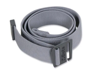 CINTURA IN TESSUTO ELASTICO GRIGIO CON FIBBIA METALLICA - 7984EG - Immagine 1 di 2