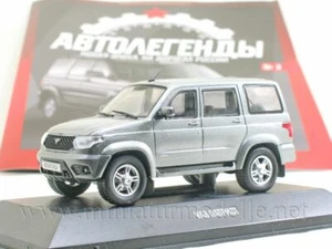 1:43 UAZ 3163 Patriot 2016 Geländewagen De Agostini #9 Russische Russian UdSSR - Bild 1 von 6