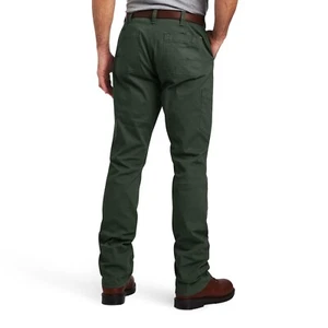 Ariat® Men's Rebar M4 DuraStretch™ Dark Sage Straight Leg Pants 10041082 - Picture 1 of 6