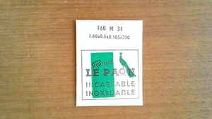 HORLOGER UN RESSORT DE BARILLET POUR MONTRE 160M31 RECORD 106 107   RENSIE 19 - Imagen 1 de 1