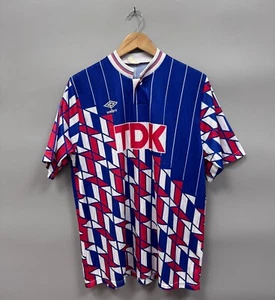 1989-1990 AJAX Vintage Umbro Away Football Fußball Trikot Made in England - Bild 1 von 16