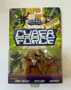 VINTAGE Cyber Force Dark Shield Ripclaw Gunmen CODE PURPLE - Bild 1 von 2