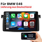 FOR BMW E46 M3 325 3er 318 320 328 GPS Navi Android 12 Carplay Car Stereo Radio