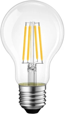 A19 LED Vintage LED Filament Bulb E26 Base Dimmable 7W 60W Equivalent 10PK, Cool - Image 1 of 4