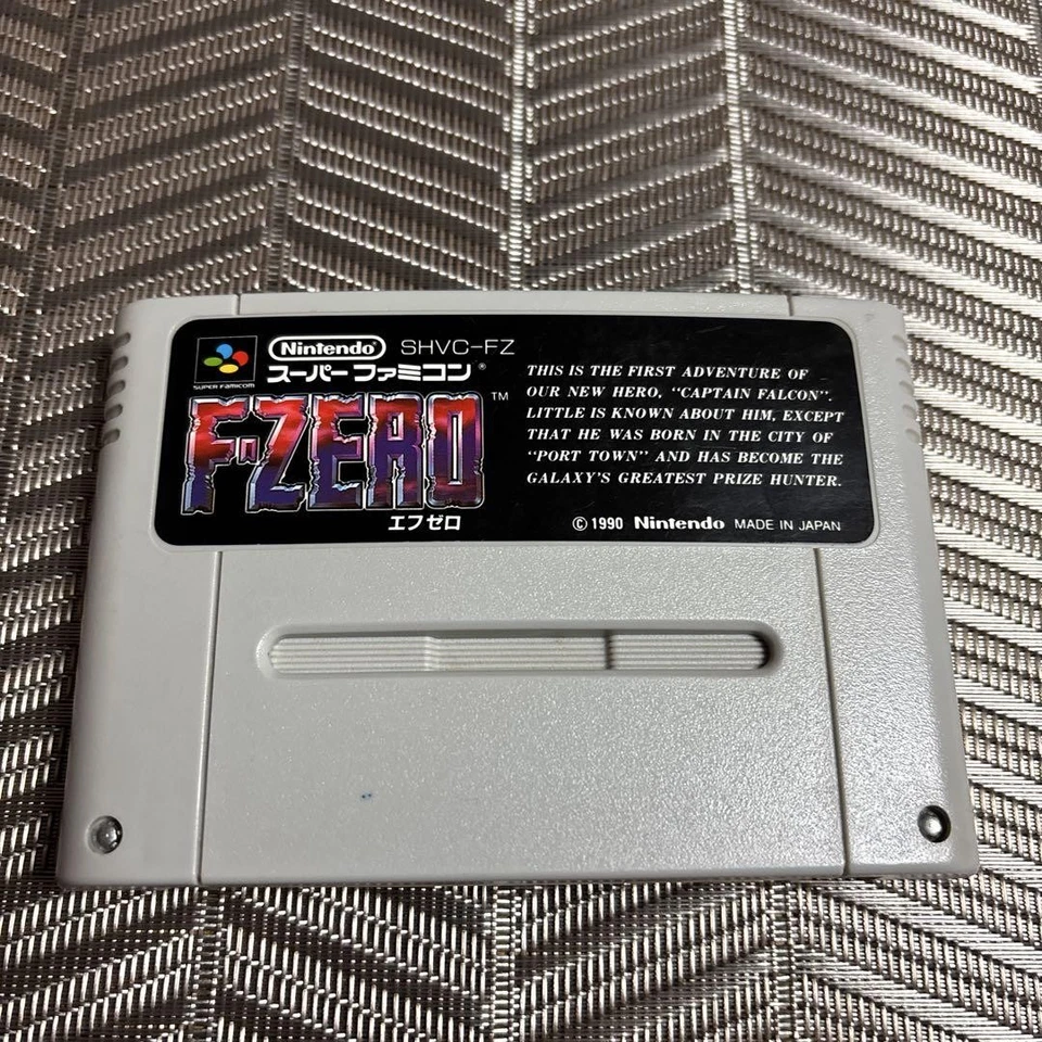 SNES  F-ZERO SFC Super Famicom Nintedo Cartridge Only Used Japanese - Image 1 of 1