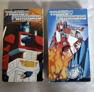 The Original Transformers VHS Volume 2 & 12 Used 2 Tapes - Picture 1 of 7