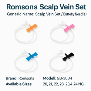 Set vien cuoio capelluto con ali/farfalla 20G-24G/AAA+ qualità/marca ROMSON - Foto 1 di 6