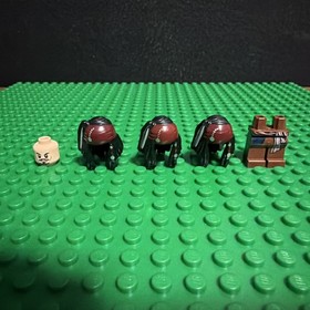 LEGO Pirates of the Caribbean Jack Sparrow Minifigure Parts (AS IS)
